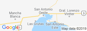 San Antonio Oeste map